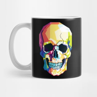 skull pop art Mug